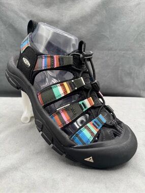 KEEN Newport H2 Hiking Sandals Women’s Size 7 Raya Black Multicolor